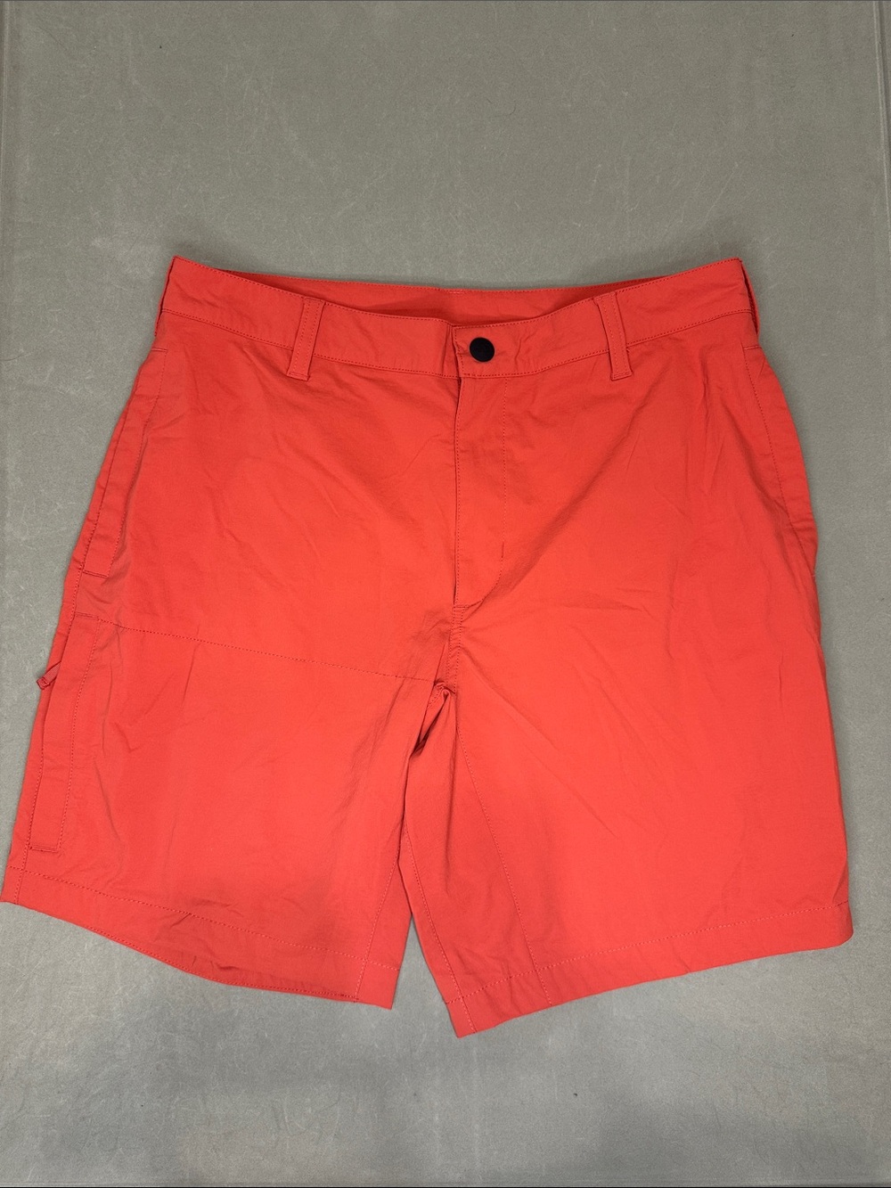 The North Face Men's Orange Red Hybrid Shorts - 34
